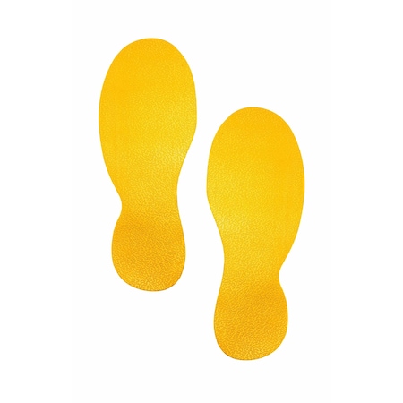 Floor Marking Foot Shape, No Legend, 10 PK MPN:172704