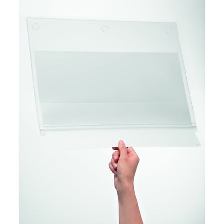 Self-Adhesive Sign Holder, Tabloid, PK5 MPN:501719