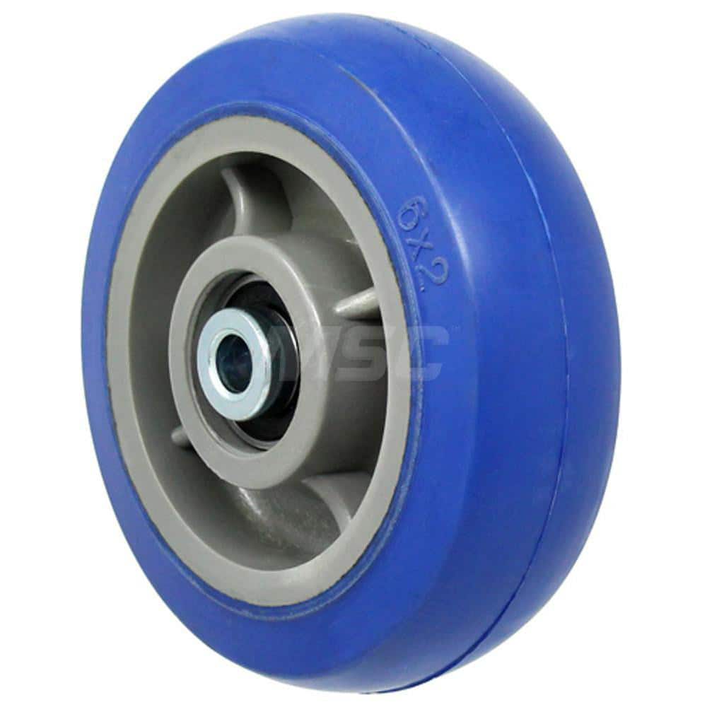 Rubber Caster Wheel: Rubber, 6
