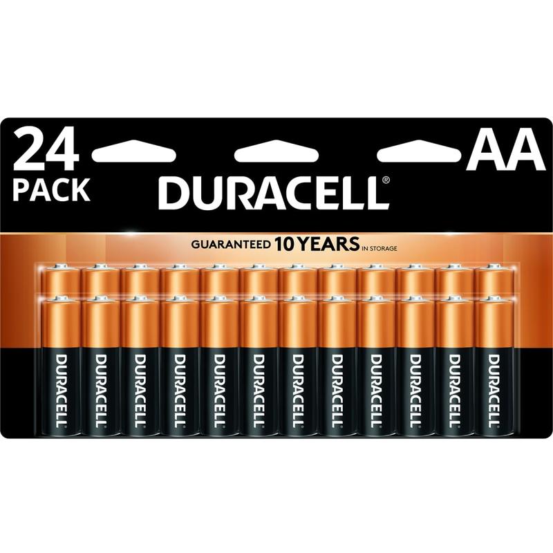 Duracell Coppertop AA Alkaline Batteries, Pack Of 24 (Min Order Qty 4) MPN:MN1500B240001