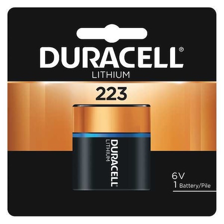 Battery, 223, Lithium, 6V MPN:DL223ABPK