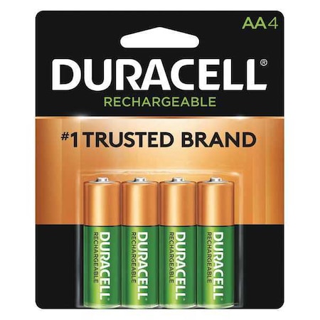 Duracell General Purpose Battery - AA - Nickel-Metal Hydride (NiMH), PK4 MPN:DX1500R4