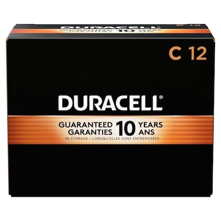Coppertop C Alkaline Battery, 1.5V DC, PK12 MPN:MN1400