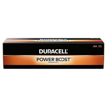 Coppertop AA Alkaline Battery, 1.5V DC, PK36 MPN:mn15p36