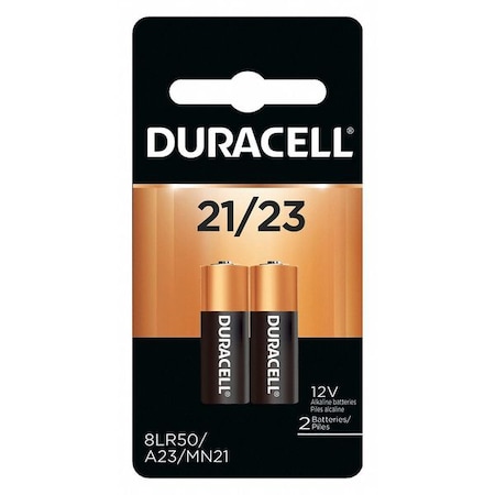 Duracell General Purpose Battery - For Multipurpose - A23 - 33 mAh - 12 V DC - 2-/ Pack MPN:MN21