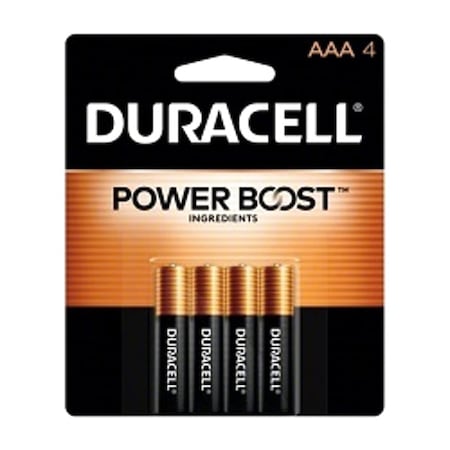 Coppertop AAA Alkaline Battery, 1.5V DC, PK4 MPN:MN2400B4Z