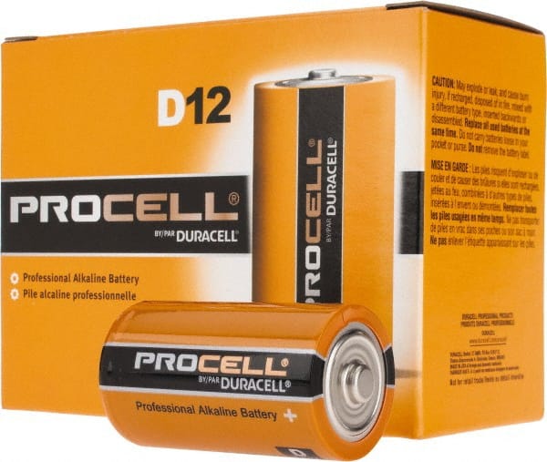 Battery: ( 12) 1.0 PACK D, Alkaline, Standard MPN:04967469