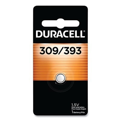 309/393 Silver Oxide Button Battery 1 Ea/Pk MPN:DURD309393