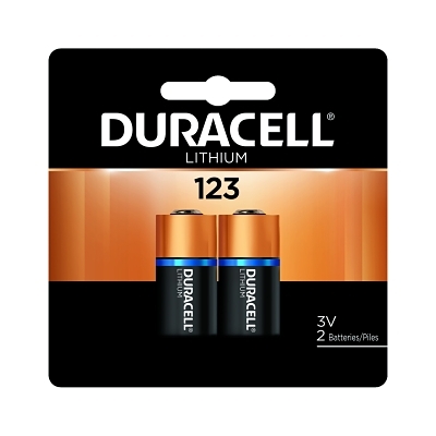 Duracell 123 High Powerlithium Batteries 2/Pk MPN:DURDL123AB2BPK
