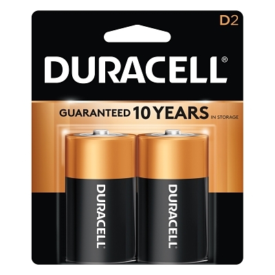 Coppertop Alkaline Batteries D 2/Pk MPN:DURMN1300B2Z