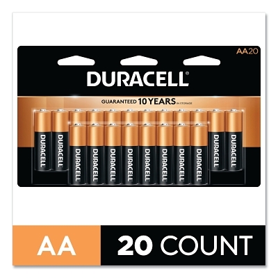 Coppertop Alkaline Batteries Aa 20/Pk MPN:DURMN1500B20Z