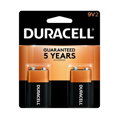 Coppertop Alkaline Batteries 9V 2/Pk MPN:DURMN1604B2Z