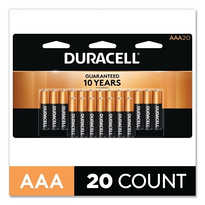 Coppertop Alkaline Batteries Aaa 20/Pk MPN:DURMN2400B20Z