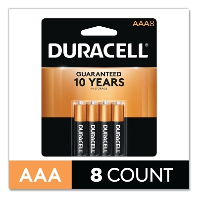 Coppertop Alkaline Batteries Aaa 8/Pk MPN:DURMN2400B8Z