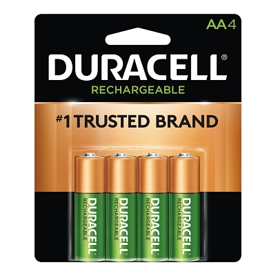 Duracell Rechargeable Aanimh Batteries 4/Pack MPN:DURNLAA4BCD