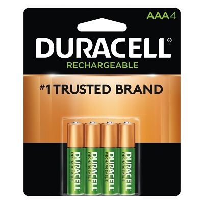 Duracell Rechargeable Aaa Nimh Batteries 4/Pack MPN:DURNLAAA4BCD