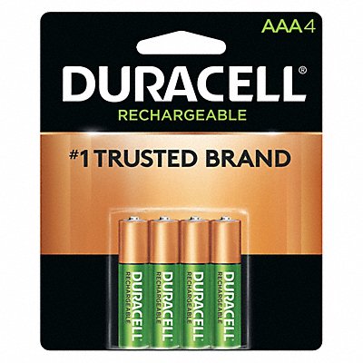 Rechargeable Battery AAA 1.2VDC PK4 MPN:DX2400R4