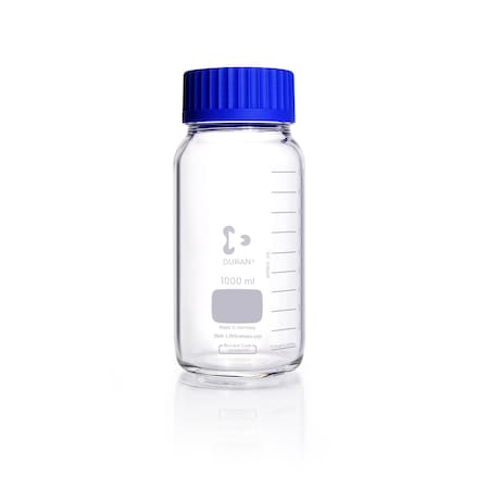 GLS 80 Lab Bottle, PP, blue, 1000mL, PK 10 MPN:1112713