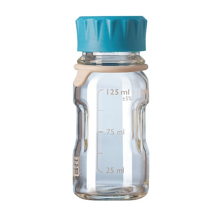 Media Bottle, Boro Glass, 124mm H, PK4 MPN:218812854