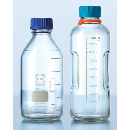 Media Bottle, Boro Glass, 253mm H, PK4 MPN:218815457