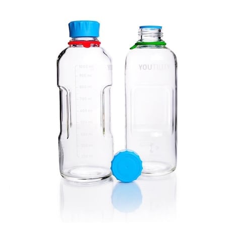 Bottle, 253 mm H, Clear, 93 mm Dia, PK4 MPN:218815457