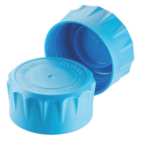 Cap, 53 mm Dia, Blue, PK10 MPN:292292802