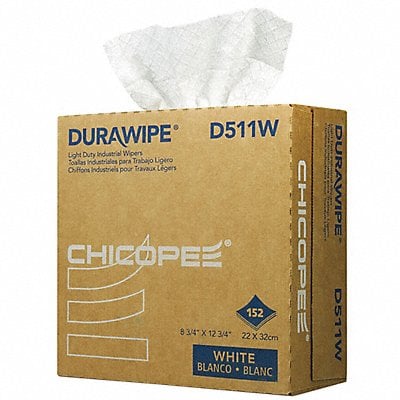 Durawipe 500 Wiper Pop-Up White PK12 MPN:D511W