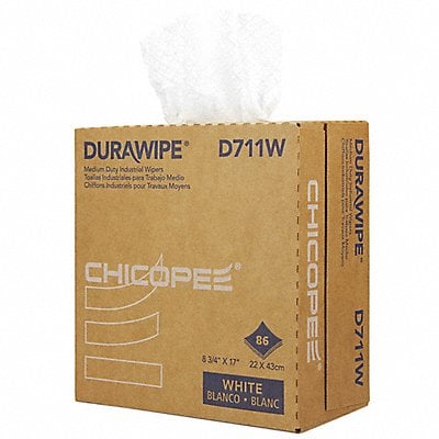 Durawipe 700 Wiper Pop-Up White PK12 MPN:D711W