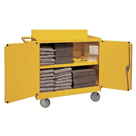Spill Response Cart, Steel, 24