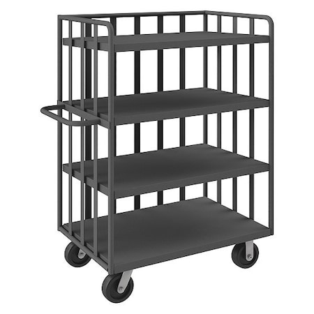 Open Portable Shelf Truck with 6