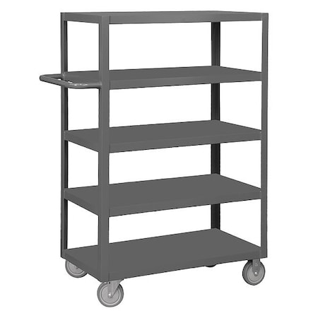 Stock cart, 5 shelf, 1200 lbs capacity MPN:RSC-2448-5-LD-95