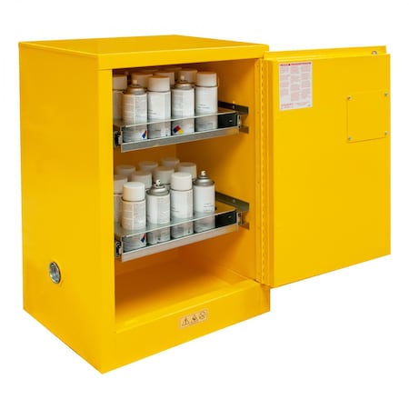 Flammable Storage, 24 Cans, Manual MPN:1012MA-50