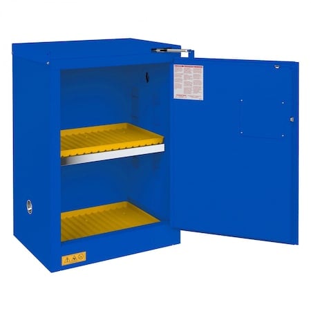 Corrosive Storage, 12 Gallon, Self Close MPN:1012S-293T