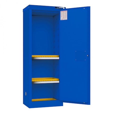 Corrosive Storage, 22 Gallon, Self Close MPN:1022S-293T