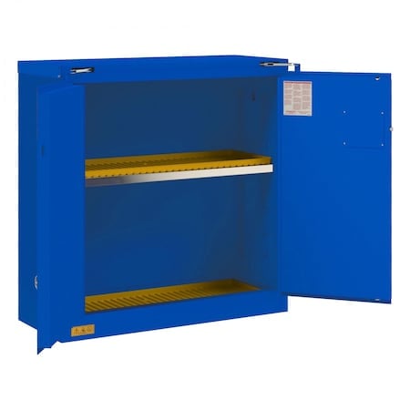 Corrosive Storage, 30 Gallon, Self Close MPN:1030S-293T
