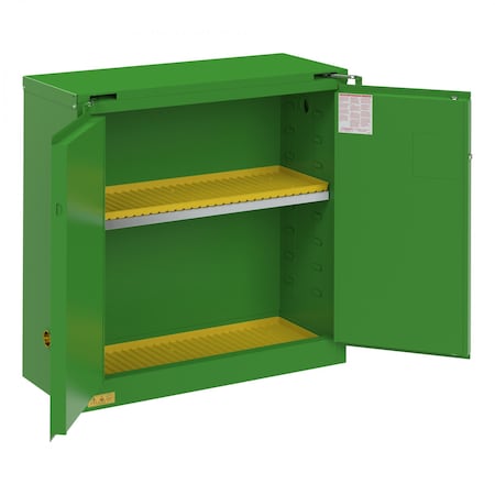Pesticide Storage, 30 Gallon, Self Close MPN:1030S-83T