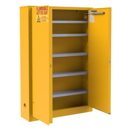 Flammable Storage, 30 Gallon, Self Close MPN:1030SPI-50
