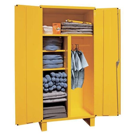 14 ga. ga. Steel Spill Control Cabinet, 36 in W, 78 in H MPN:3501-HDL-50