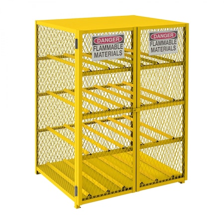 Horizontal Gas Cylinder Cabinet, Cap. 12 MPN:EGCC12-SC-50