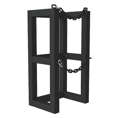 Gas Cylinder Rack, Steel Tubing, 12