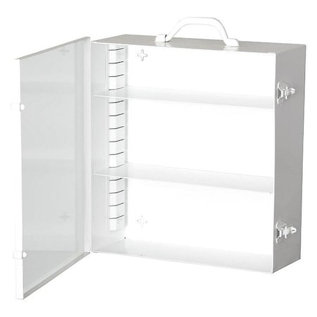 Industrial First Aid Cabinet, 3 shelves, Pull Down Catch, 9FX MPN:534-43