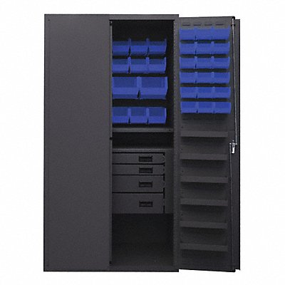 K4934 Bin Cabinet Gray 72 x36 x24 58BlBns MPN:3501584RDR-5295