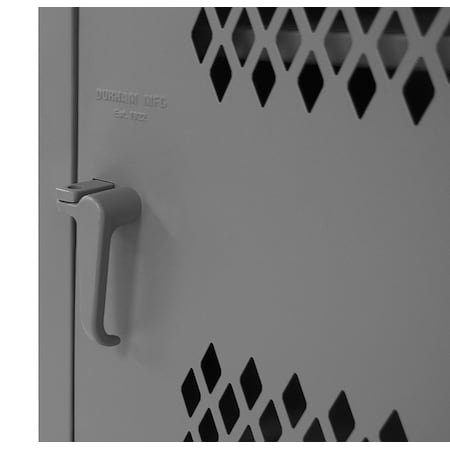 Bulk Storage Locker, 24 in W, 24 in D, 78 in H, (1) Tier, (1) Wide MPN:HDCL-242478-4S-95
