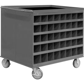 Durham Mfg.® Double Sided Stock Cart 80 Bin Openings 1200 lb. Capacity 34