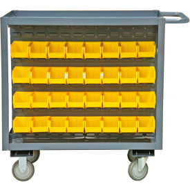 Durham Bin Service Cart RSC-2436-BLP-64-220-95 - 64 Bins 1200 Lb. Cap. 36