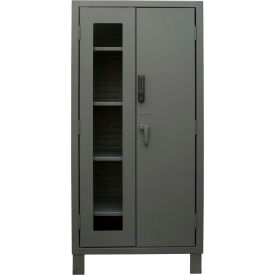 Durham® HD Access Control Cabinet with Electronic Lock 14 Gauge 24