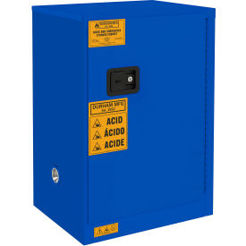 Durham Mfg.® Corrosive Storage Cabinet Manual Close 12 Gallon Capacity 23