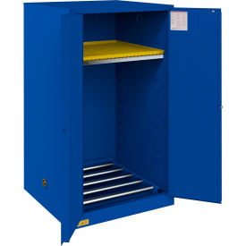 Durham Mfg.® Corrosive Storage Cabinet Manual Close 55 Gal. Cap 34-3/16