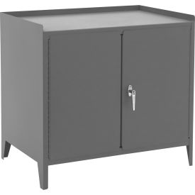 Durham Mfg.® Table High Heavy Duty Storage Cabinet 14 Ga 36-1/8