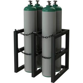 Durham Mfg.® Vertical Gas Cylinder Rack 4 Vertical Cylinders Capacity 30
